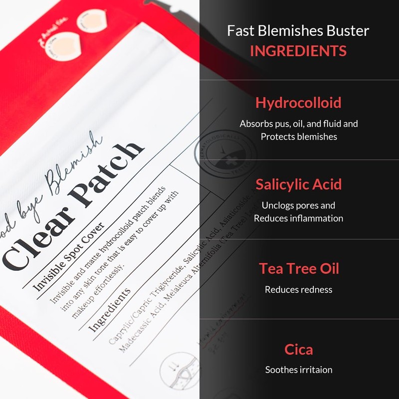[MIZON] GOOD BYE BLEMISH CLEAR PATCH (x44) Korean Skincare -
