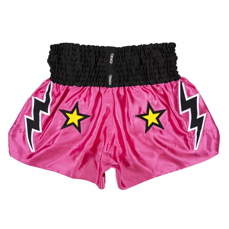 Yokkao New Muay Thai Stadium Boxing Shorts - Fuchsia Fedora