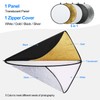 EMART 12'' (30cm) 5 in 1 Photo Collapsible Photography Reflector