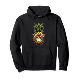 Travel Must Have Seychelles Souvenir Holiday Funny Pineapple Pullover Hoodie