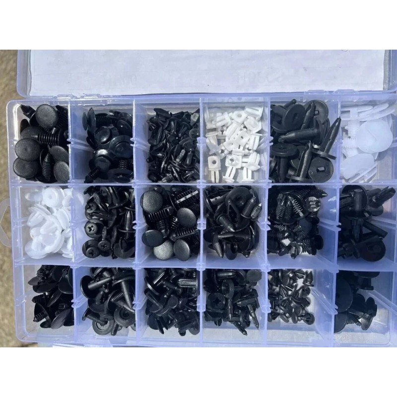 LLK 415pcs 18 Size For Ford All Trim Clip Pin
