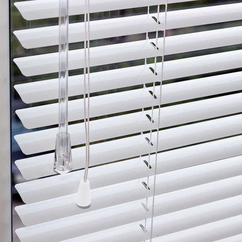 Artibetter Pull Cord Tassels White Window Blind Cord Buttons 15