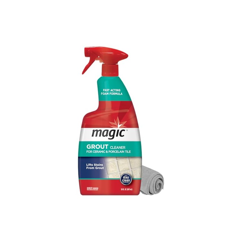 MAGIC Grout Cleaner for Tile Floors Bundle - Cleaning Solution