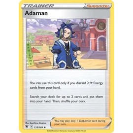 Adaman - 135/189 - Holo Rare - Reverse Holo - Sword & Shield - Astral Radiance