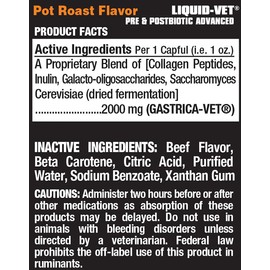 Liquid-Vet K9 Pre & PostBiotic Advanced (Pot Roast, 32oz Economy Size)
