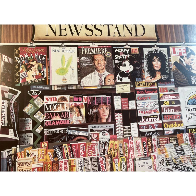 Ken Keeley - Newsstand 1989 Poster Print (30x24) - Mint