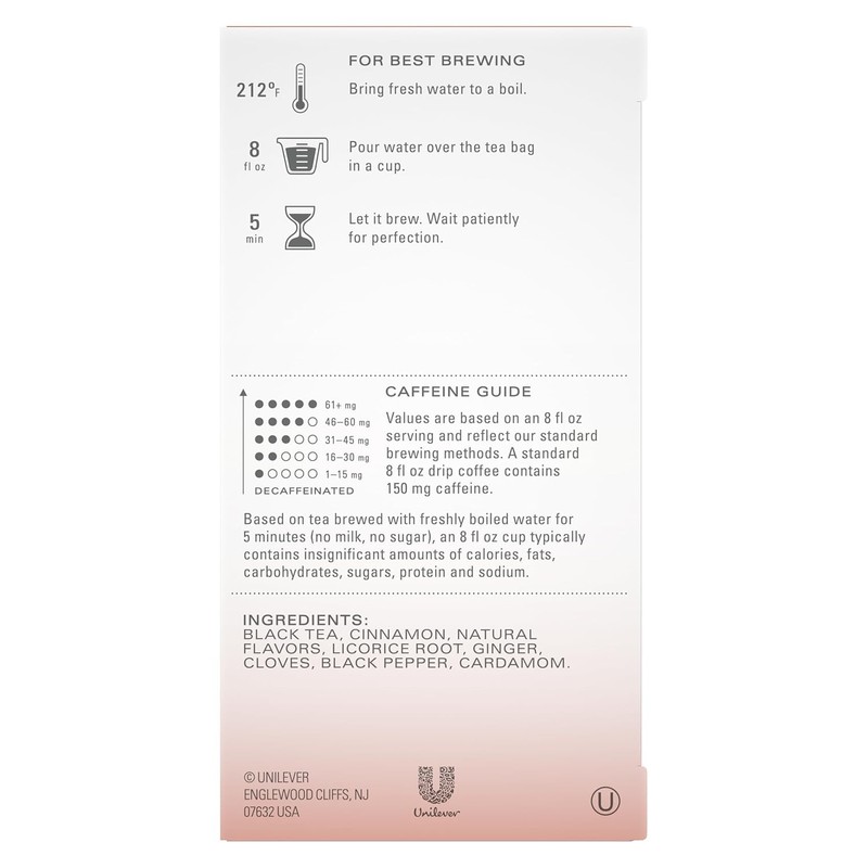 Tazo Chai Tea Pumpkin Spice 60 Bags (3 Pack)