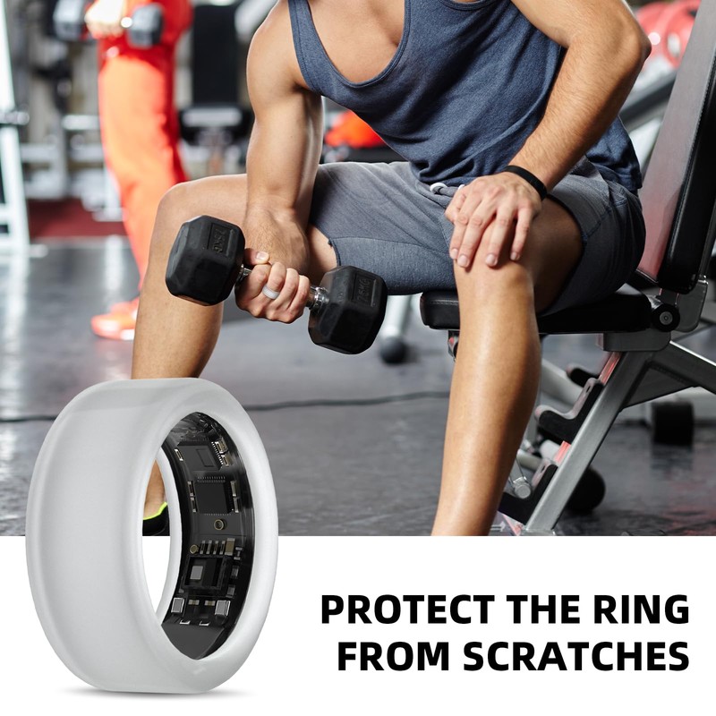 Rinup Compatible with UltraHuman Ring AIR Cover - Elastic Silicone