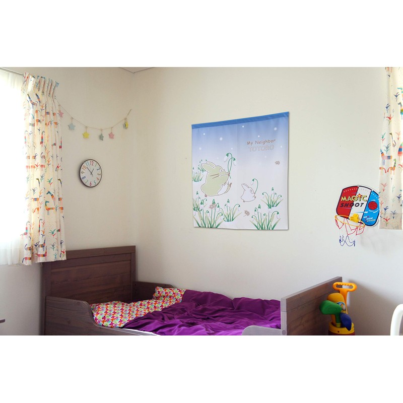 Noren Workshop My Neighbor Totoro, Four Season Plants, Totoro, Room