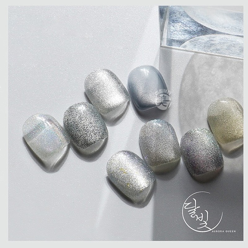 Aurora Queen Moonlight Magnetic Gel 4-piece set / 오로라퀸 달빛