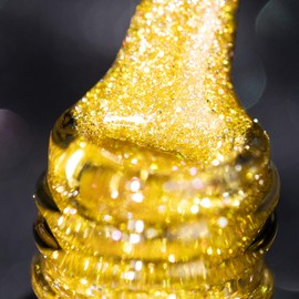 BURANO Reflective Gel Nail Polish, 7.3ml Reflective Diamond Nail Glitter Gel Polish, Sparkly Summer Color Gel Polish Holographic Glitters Shiny Gel Polish UV Lamp Required JL16