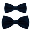 DonDon Father-son bow tie set in partner look, already tied