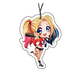 2x Harley Quinn Air Freshener Car Air Freshener