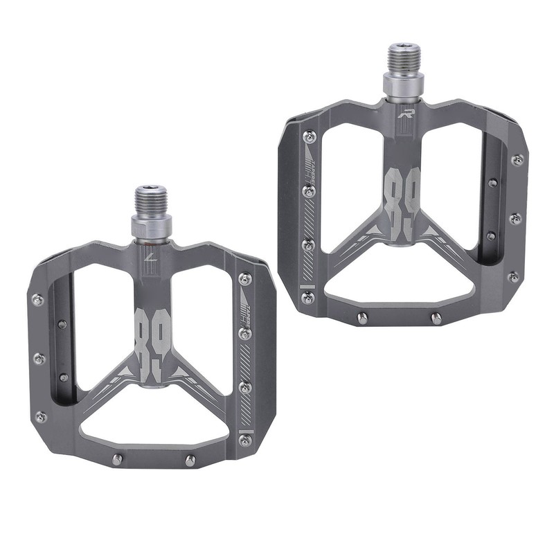 Enlee 2pcs Mountain Bike Pedals NonSlip DU Bearing Lightweight Bicycle