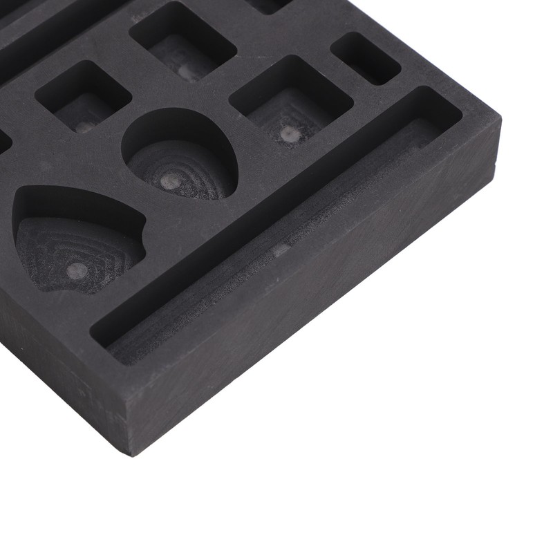 Graphite Ingot Mold for Metal Casting 11 Holes Easy Demoulding