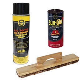 Sun-Glo 1 Can #6 Med-Speed Wax, Sweep, Silicone Spray