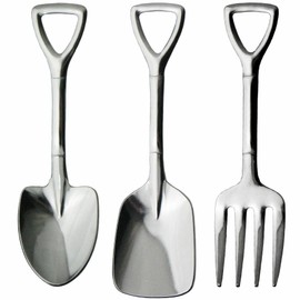 Nagao Tsubamesanjo Country Story Petite Cutlery, Set of 3, Made in Japan