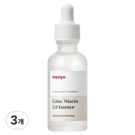 Witch Factory Manyo Factory Galac Niacin 2.0 Essence, 50ml, 3 pieces / 마녀공장 갈락 나이아신 2.0 에센스, 50ml, 3개