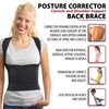 ORTONYX Comfort Posture Corrector Back Brace for Woman and Men,