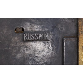 Antique Brass Russwin Left Cylinder Mortise Door Lock