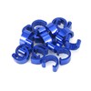 X AUTOHAUX 20pcs Bike Brake Cable Clip C Style Clamp