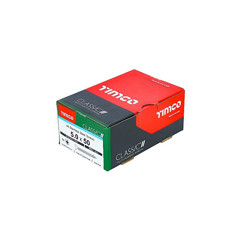 TIMCO Classic Multi-Purpose Screws - PZ - 5.0 x 50