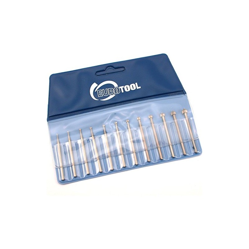 12Pc Swiss Tungsten Vanadium Setting Burs Assortment