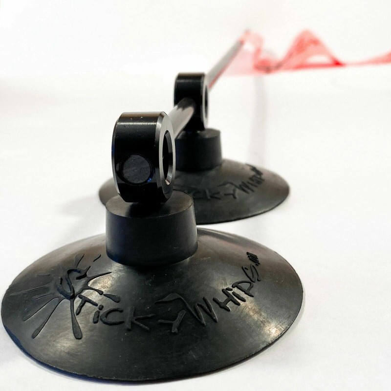 StickyWhips Suction Cup Flag Mounts for Mounting Dune Flags (1/4"-1/2"