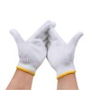 12 Pairs White s, Heavy Duty Liner for Construction, BBQ