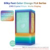 ZIRO Fast Color Changing PLA, Transluent Multicolor Filament 1.75mm, 3D