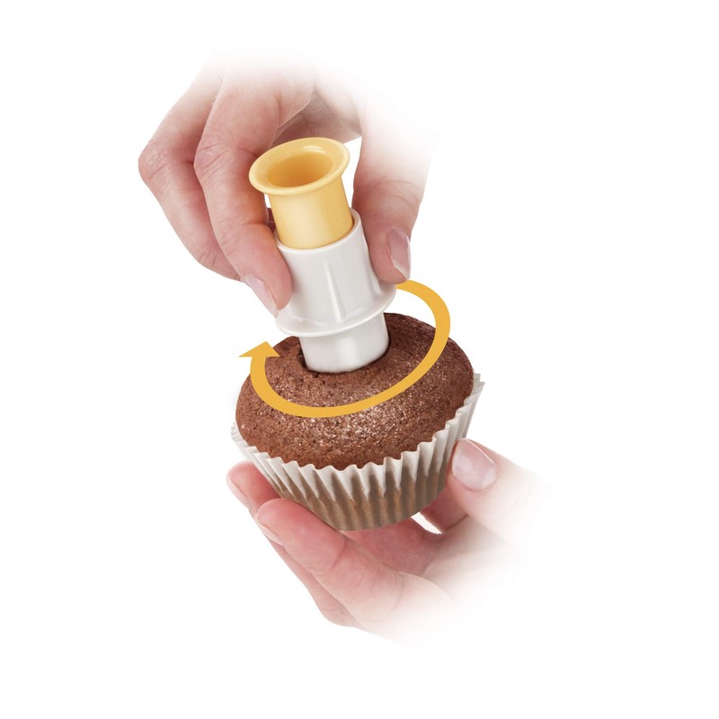 Tescoma Muffin Corer, 2 Pcs Delicia, Assorted, 12 x 15.5