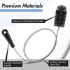 Gulfmew 3 Pcs Condensate Trap Flexible Drain Brush, 48 Inch