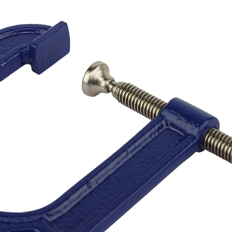 Irwin Tools Quick-Grip 100 Series Deep Throat C-Clamp, 2-inch by