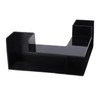 Generic Aquarium Underground Tunnel, Small Plastic 2 Outlets Corner Aquarium