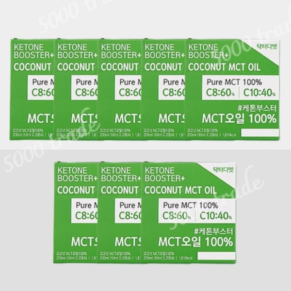 [5+3] Dr. Diet Diet Care Ketone Booster Coconut MCT Oil 8 Boxes (20 Pieces x 8), Ketone Booster MCT Oil / [5+3] 닥터디엣 식이요법 케어 케톤부스터 코코넛 MCT 오일 8박스 (20개입x8), 케톤부스터 MCT 오일