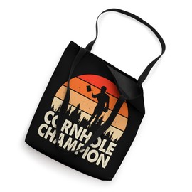 Cornhole Champion Player Team Baggo Bean Bag Toss Game Lover Tote Bag