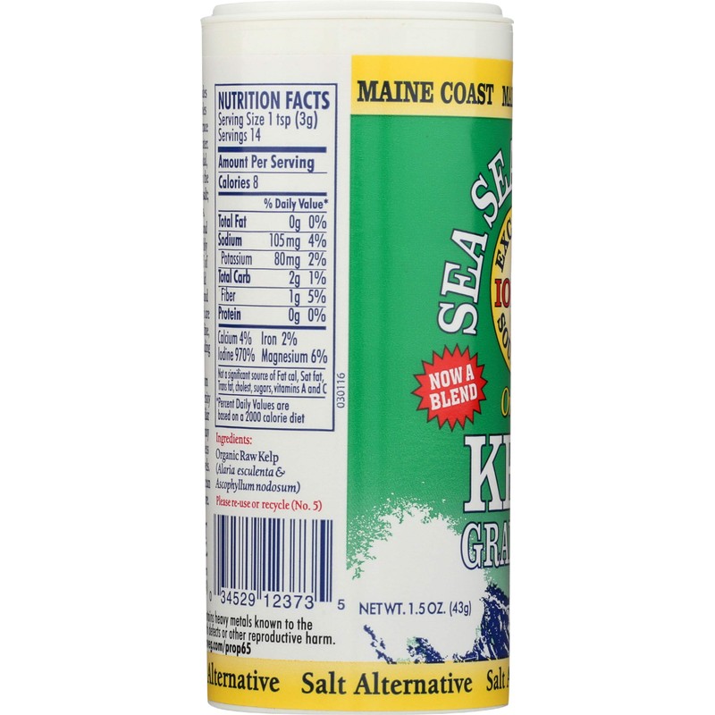 Maine Coast, Kelp Organic, 1.5 Ounce
