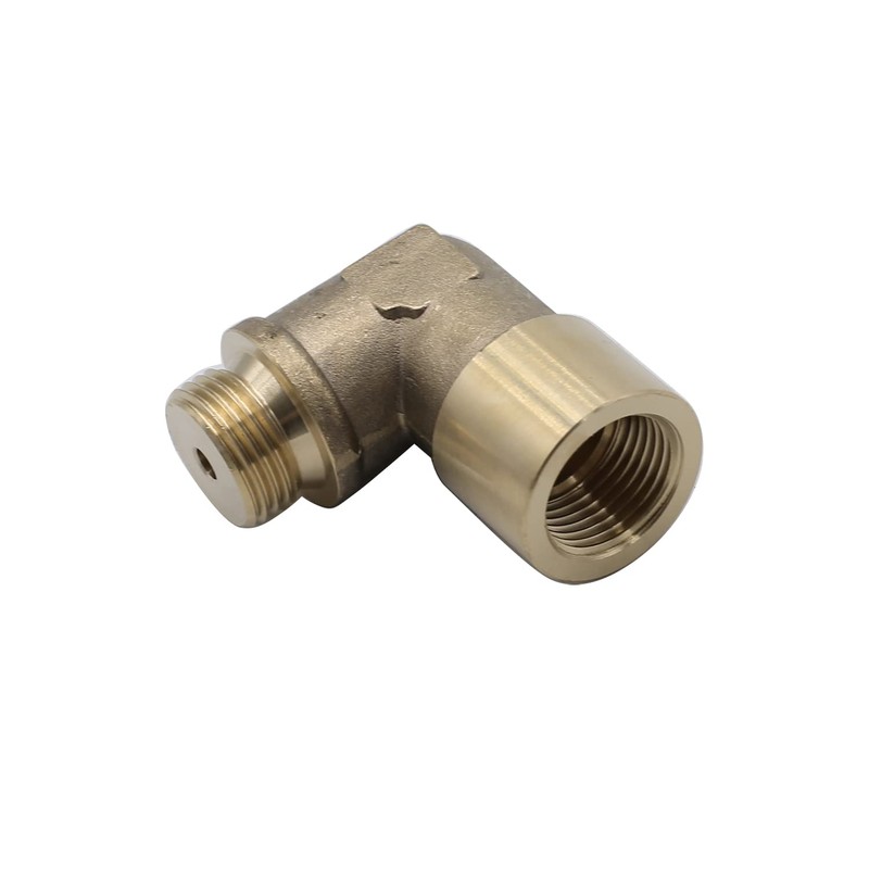 SHLPDFM Angle 90° Lambda O2 Oxygen Sensor Extender M18x1.5 Spacer