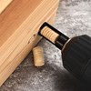 Wood Plug Cutters, 4 pcs Straight Wood Plug Cutters &