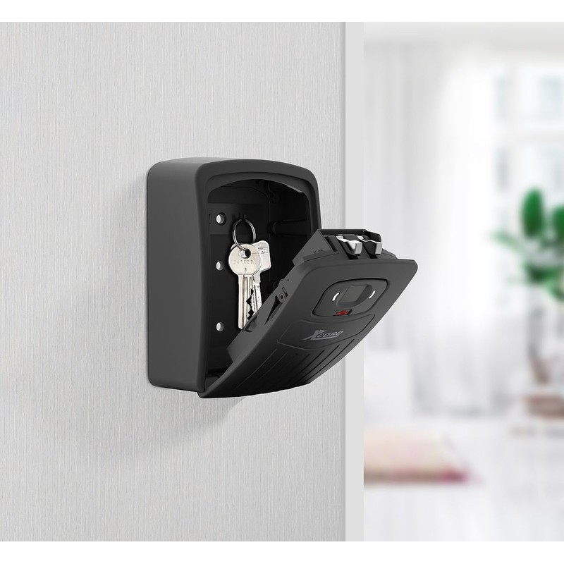 Xcase Key Safe Wi-Fi: Smart Key Safe with Fingerprint Recognition