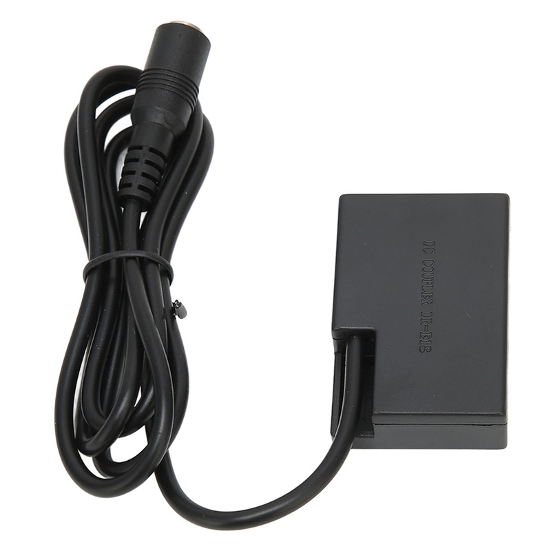 DRE18 DC Coupler Dummy Battery with Power Adapter for EOS