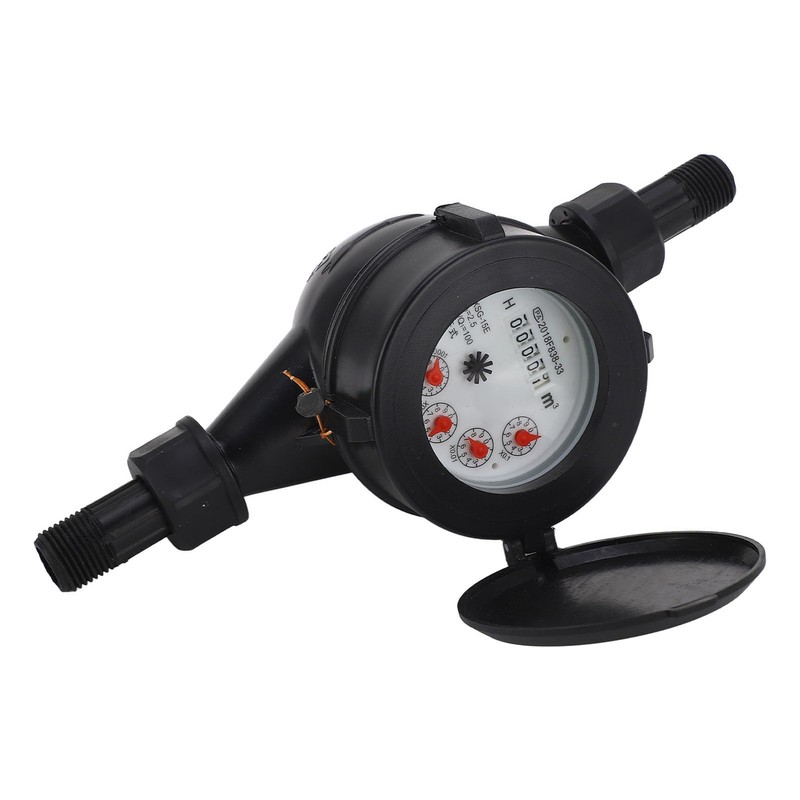 MUNEFE DN15 Water Meter, Water Meter Dry Flow, Cubic Water