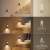 Lyridz Rechargeable Wall Sconce, LED Motion Sensor Night Light, Stick-on