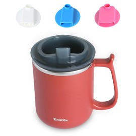 EZHOISLING Dysphagia Regulating Drinking Cups for Swallowing Difficulty - with 5cc, 10cc, & 15cc Sip Options - Liquids Only - Pack of 1 (Red, 1 PC)