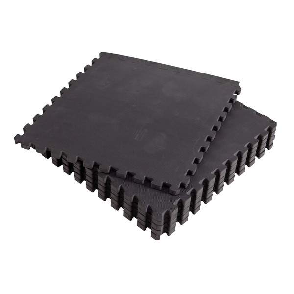Marcy Interlocking High Density Non-Slip 24 sq ft Fitness Mat/Equipment