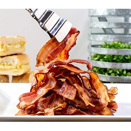 Burgers' Smokehouse Dry Cured Country Bacon (Original Hickory Smoked, 4 One Pound Packages)