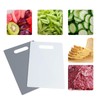 Dynko 6-Pack Chopping Board Mats, Plastic Kitchen Cutting Boards, White