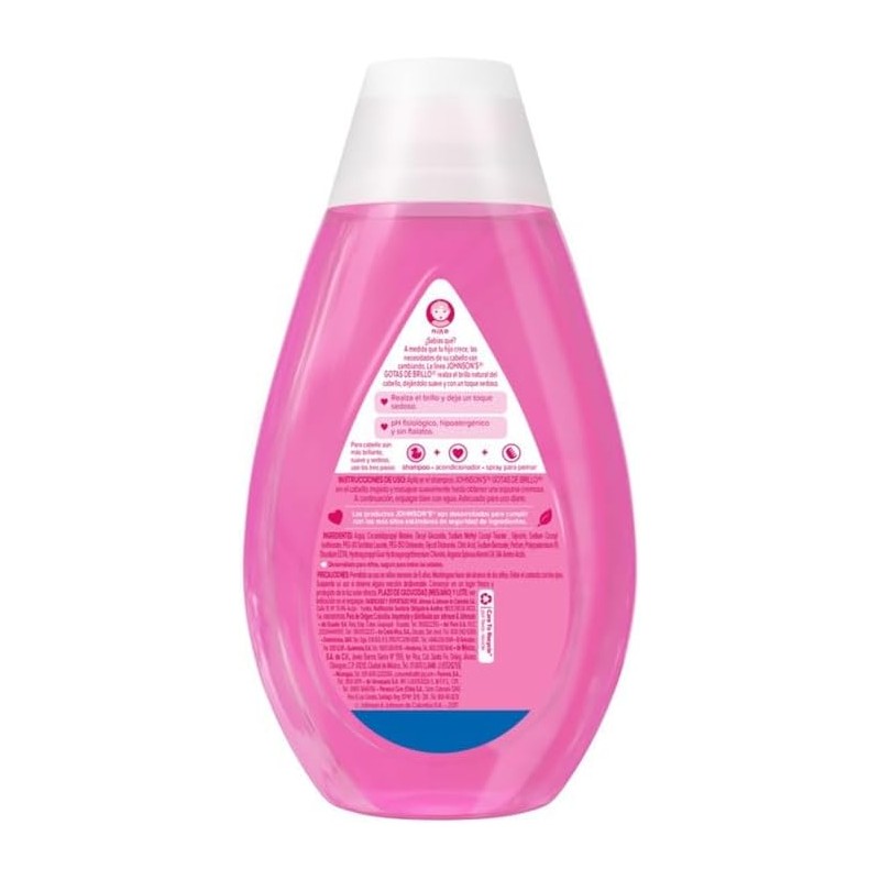 Johnson'S, Shampoo Gotas De Brillo 400 Ml