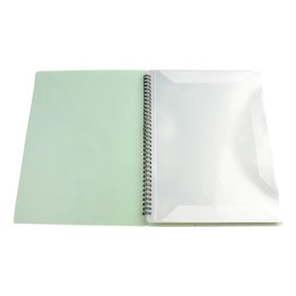 40 Pages Sheet Music Folder, A4 Sheet Music Folder, Spiral Binder Music File Folder, 10.2x12.6 Inch Music Folder for Sheet Music, Documents Organizer