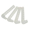2 Pairs Skate Guards Portable Ice Skate Blade Covers Adjustable